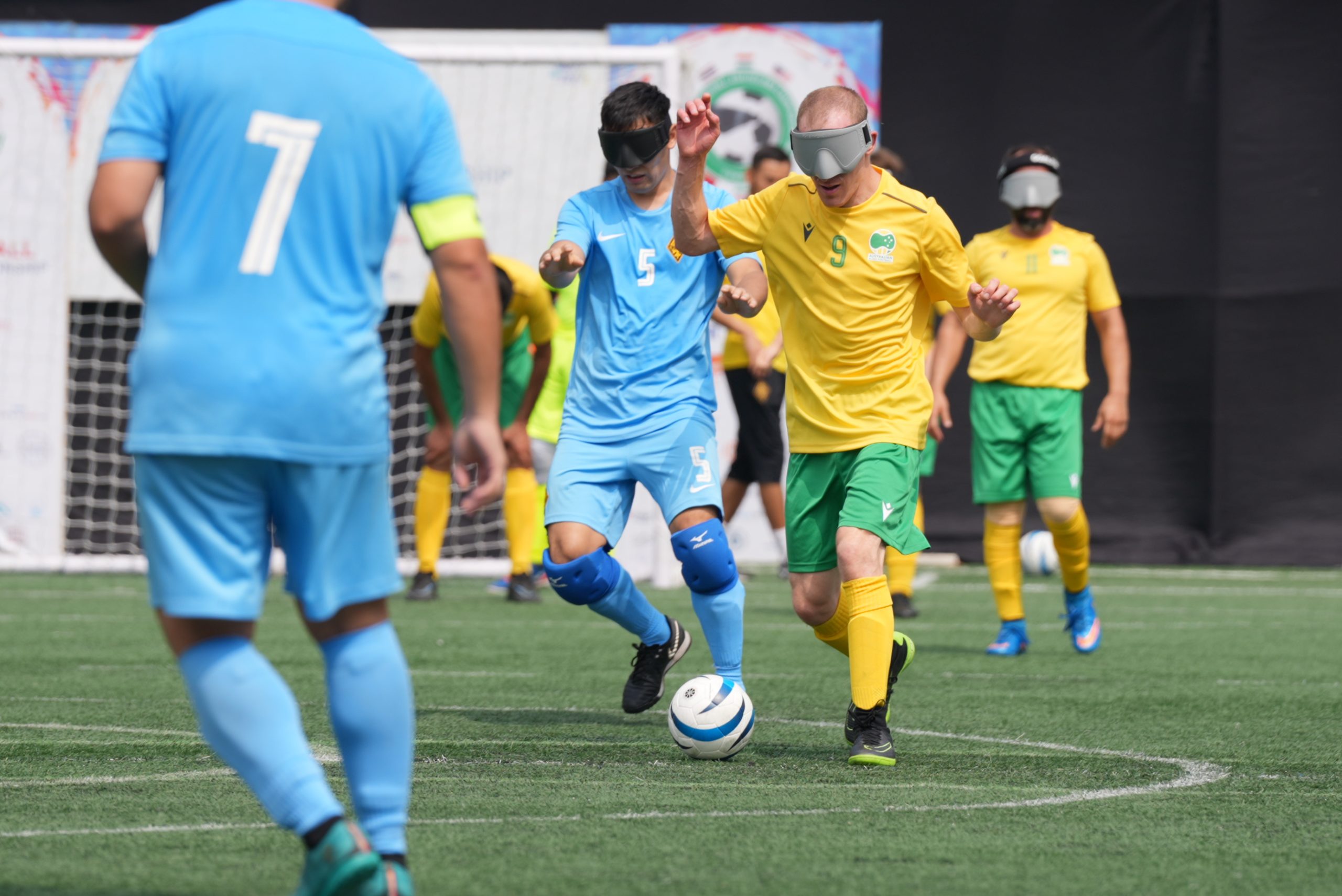 Blind football image
