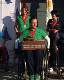 Fitzgibbon & Tesch win 2014 IFDS World Championships image