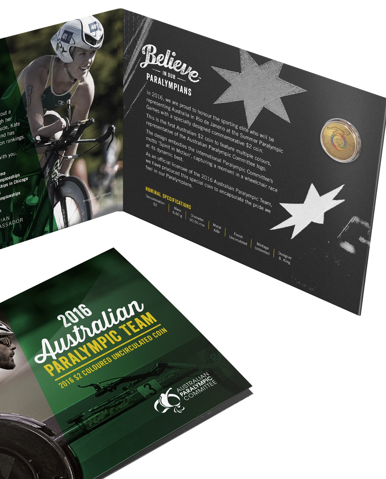 Woolworths shoppers win gold with exclusive Paralympic coin launch image