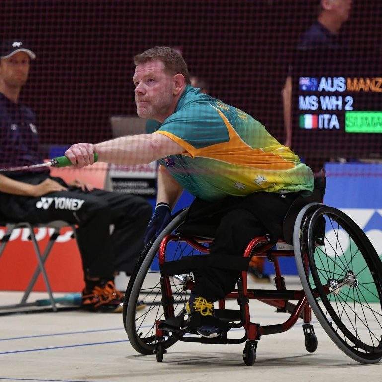 Training boost for Para-badminton players image