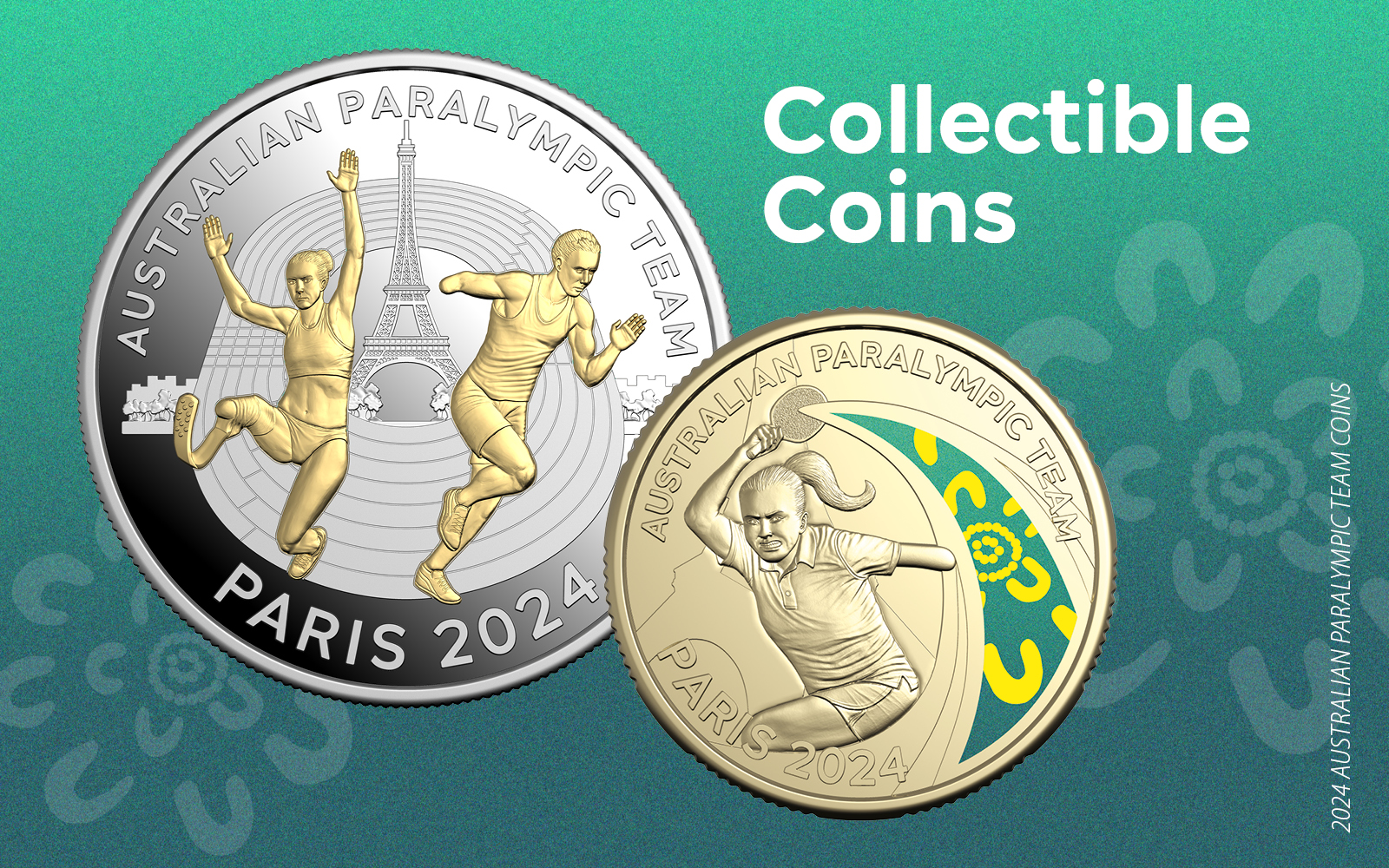 Exquisite coins to celebrate Australia’s Paralympic athletes in Paris image