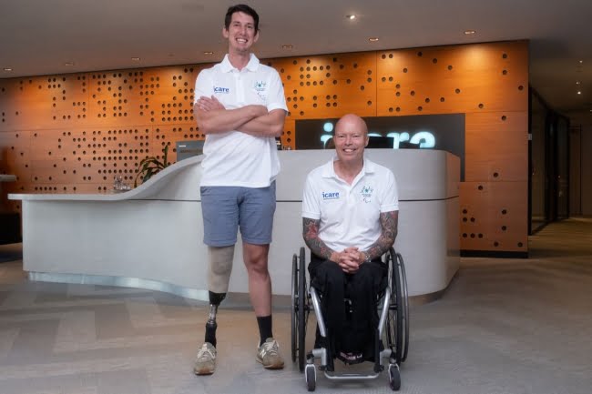 Two new Paralympic speakers join the icare team image