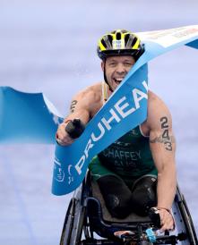 Chaffey back to his best in London Paratriathlon image