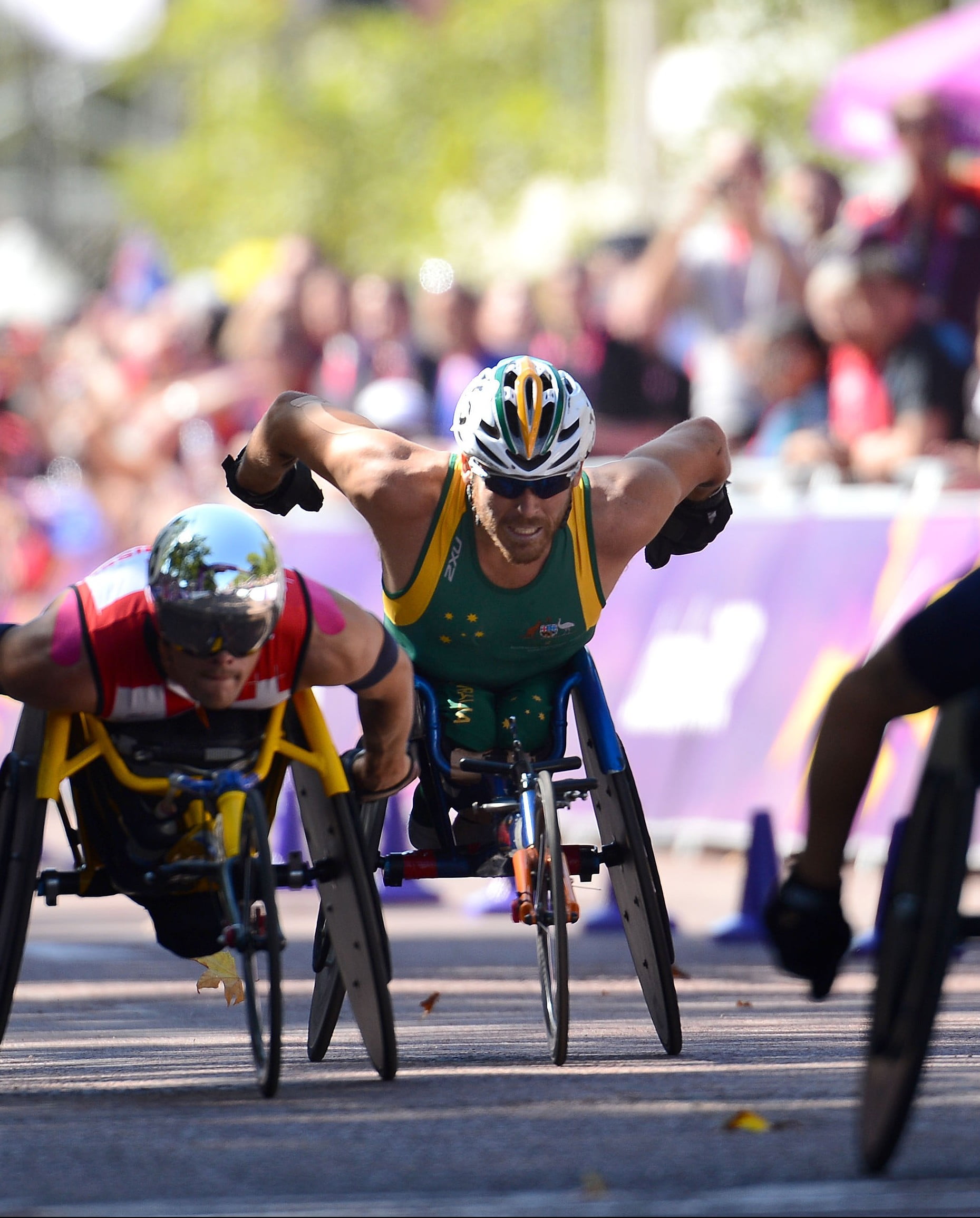 Fearnley third in Boston Marathon image