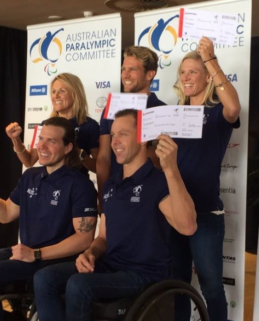 Seven triathletes complete the 2016 Australian Paralympic Team image