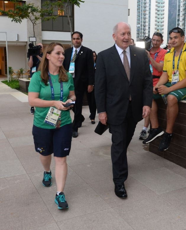 Governor General visits Australian Paralympians in Athletes’ Village image