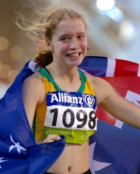Holt storms home for world record image