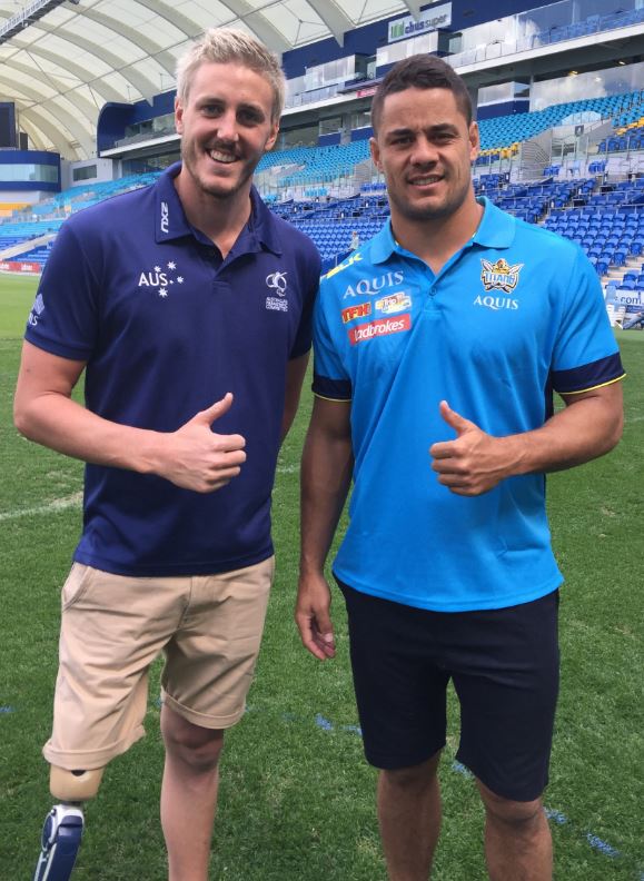 Australian sport stars ‘believe’ in our Paralympians image