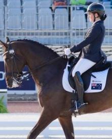 Home Advantage for Para-equestrian Nicole Blanks at Boneo Park image