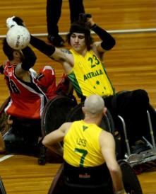 Australia dominated Canada in murderball decider image