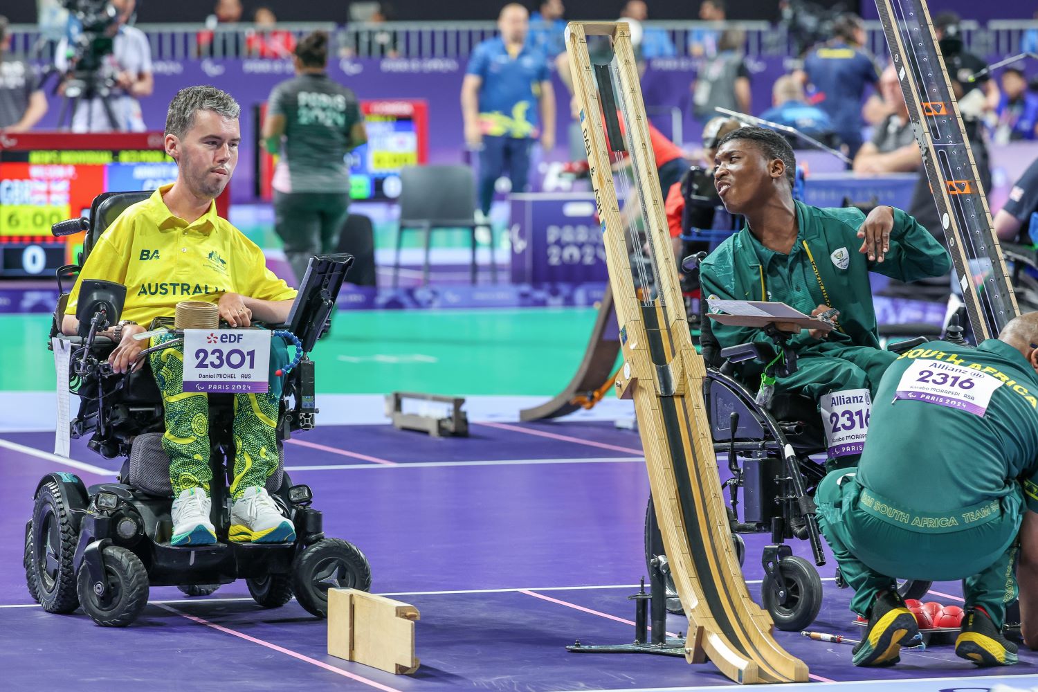 Mixed Results For Boccia Duo On Opening Day Of Competition  image