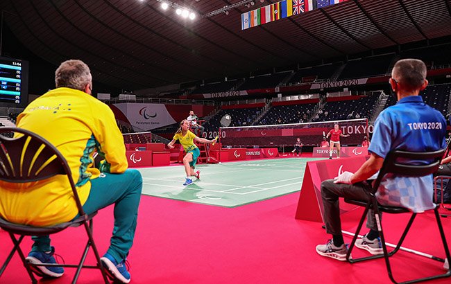 Tough Day At Inaugural Paralympic Badminton Event image
