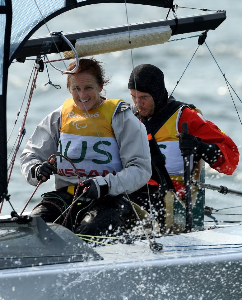 Two sailing gold medals with a day to spare image