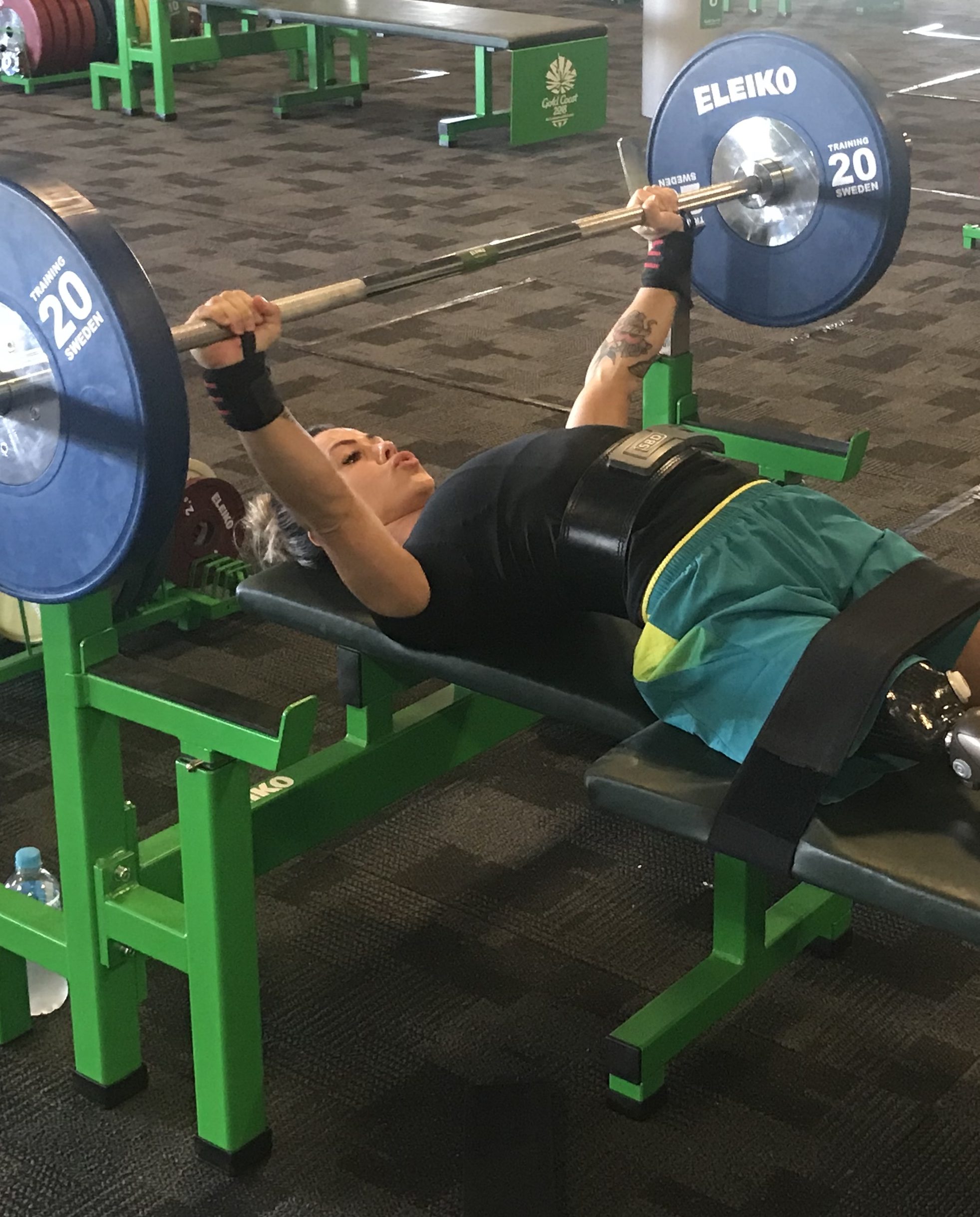 Comeback kid Cartwright aims for Para-powerlifting glory image