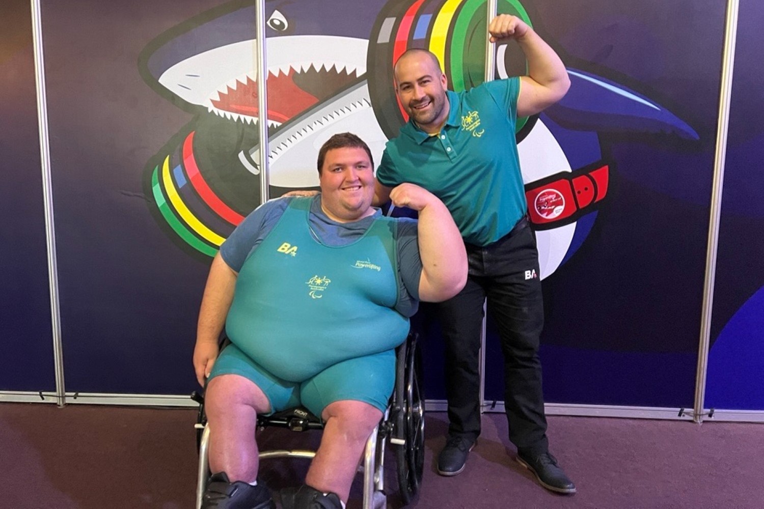 Para-Powerlifters Limber Up For Season Opener   image