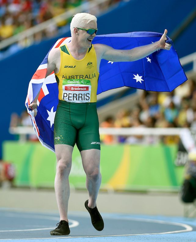 Paralympian Perris shines light on albinism image