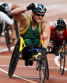 Wheelchair racer Richard Colman back in action for the Sydney Marathon image