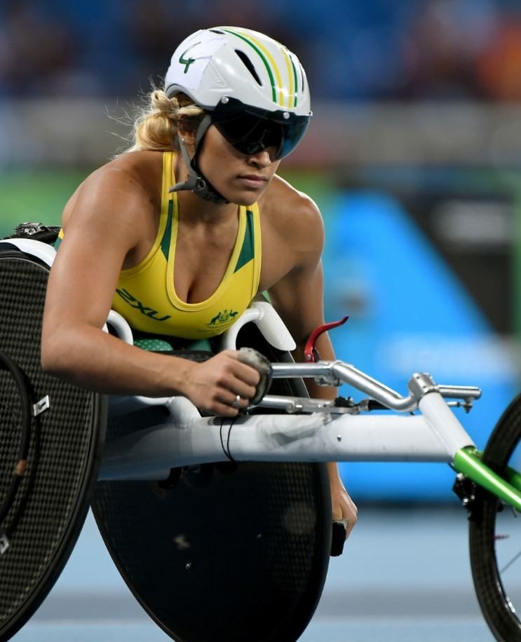 Wheelchair racers forced to wait with double protest in relay image