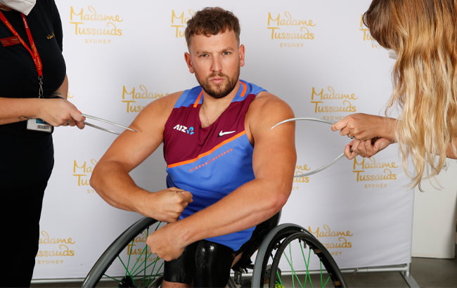 Dylan Alcott Receives Second Major Honour This Year: A Madame Tussauds Wax Figure image
