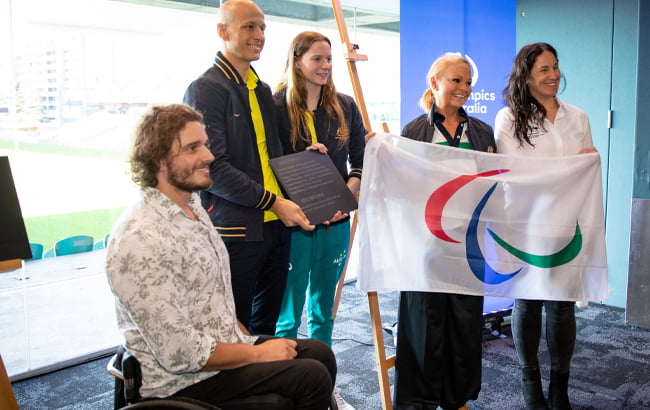Paralympians Recognised At Last On Illawarra Tribute Wall image