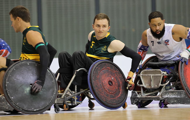 No Razzle-Dazzle Without Wheelchair Rugby Workhorses image