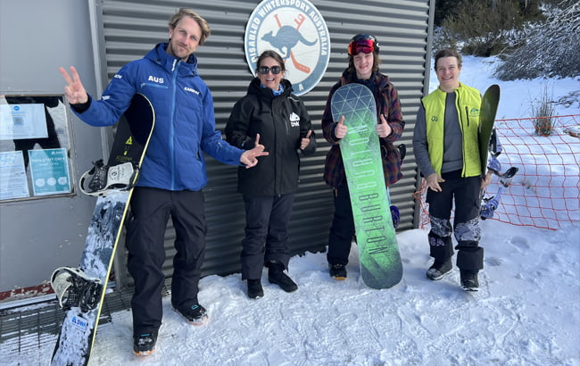 Robinson Scholarship Goes To Young Snowboarder With Big Dreams image