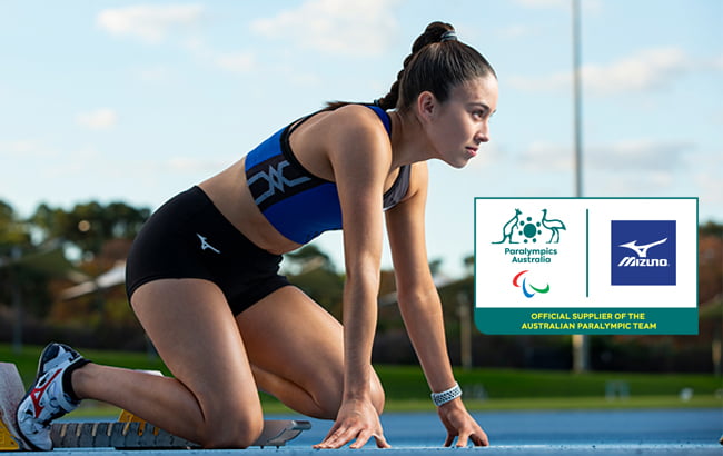 Mizuno & Paralympics Australia Announce Landmark Partnership Extension image