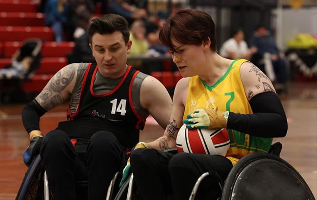 New Look Line-Up A Historic First For Australian Wheelchair Rugby image