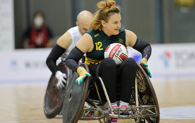 Aussie Trailblazer Accepts Major Wheelchair Rugby Post image