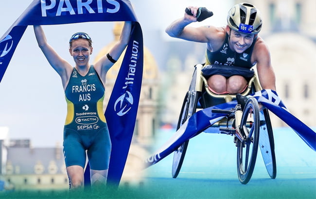 Francis And Parker Prevail In Paris Test Event ‘Duathlon’ image