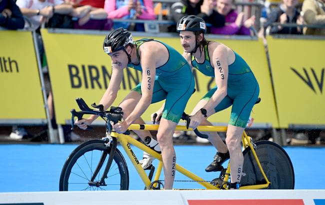 Commonwealth Games Medallists Line Up For World Triathlon Para Series image