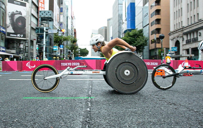 Paralympic Gold Medallist De Rozario On Track For Oz Day 10k image
