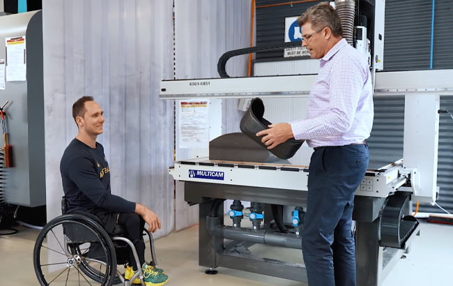 Race Car Technology Powers Our Paralympic Wheelchair Basketballers image