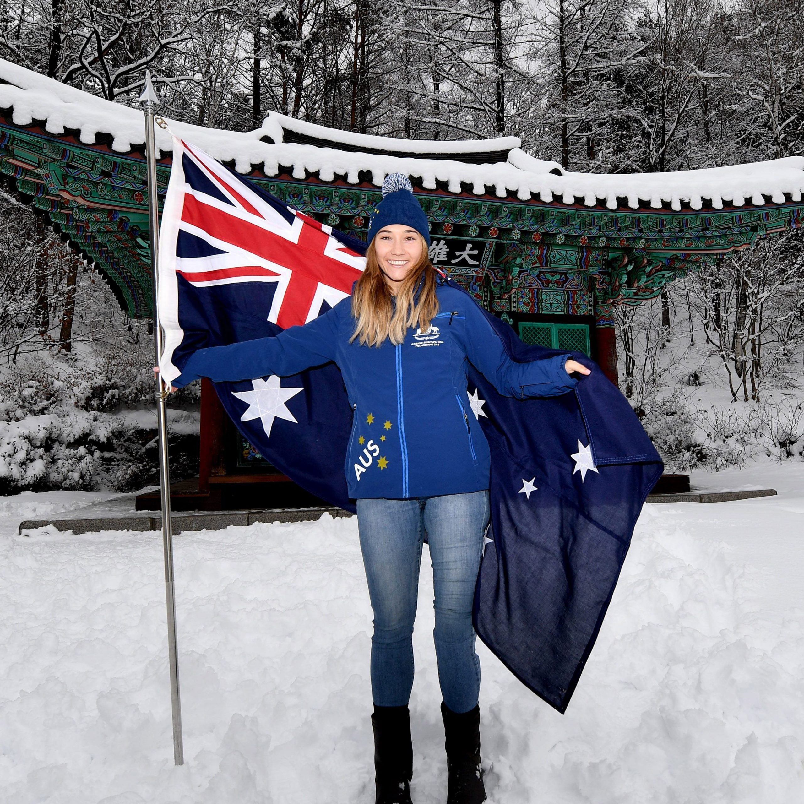 Badenhorst becomes first female Australian Paralympic Winter flag-bearer image