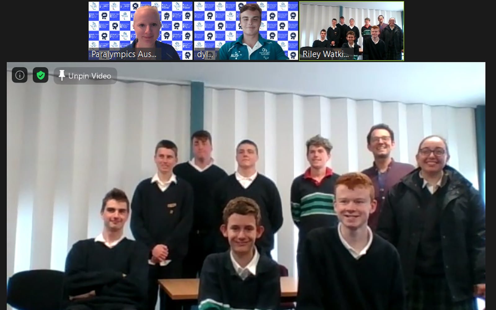 Paralympians engaging Aussie students via Virtual Classrooms image