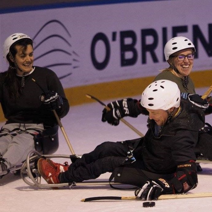 Para-ice hockey on the up as sledges arrive in Australia image