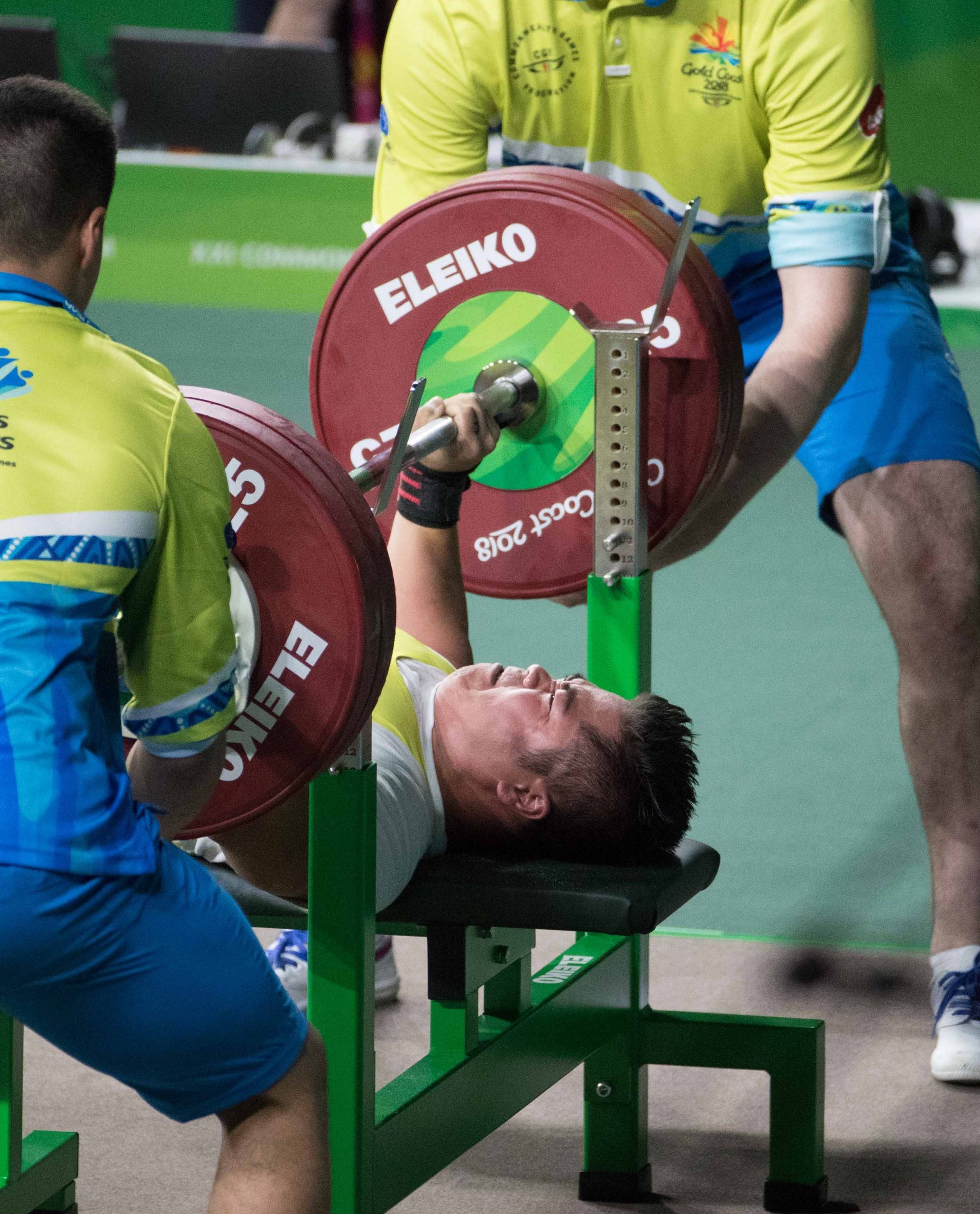 Para-powerlifters front and centre at Gold Coast 2018 image