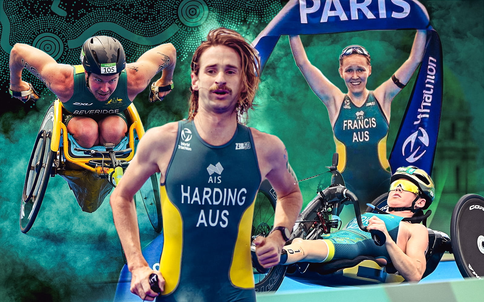Paralympics Australia Announces Powerful Triathlon Team For Paris 2024  image