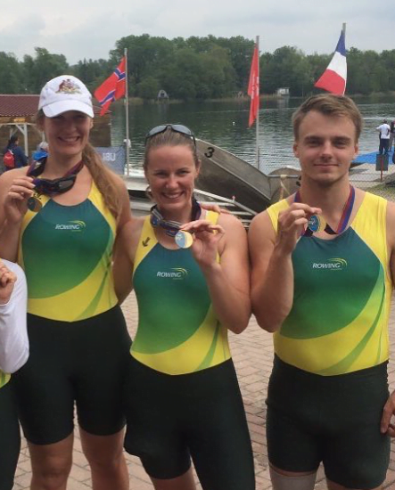 LTA Mixed Coxed Four qualify boat for Rio image