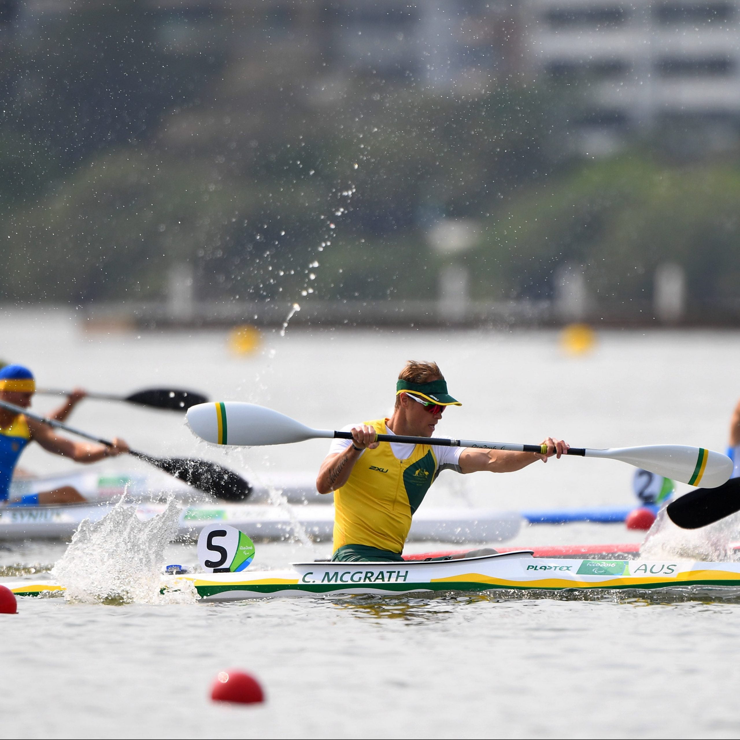 McGrath shows his class at Para-canoe World Cup image