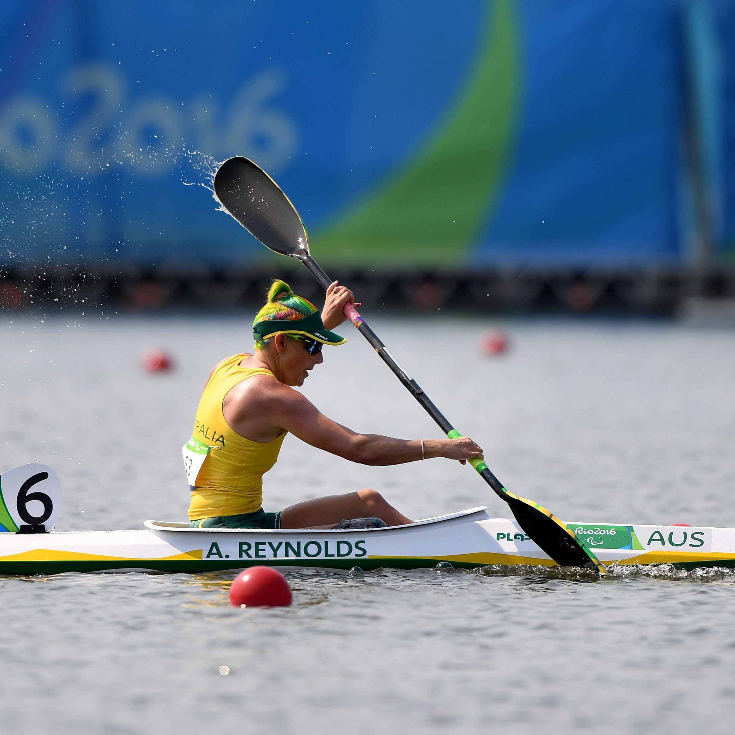 Paralympians line up at opening Canoe Sprint World Cup image