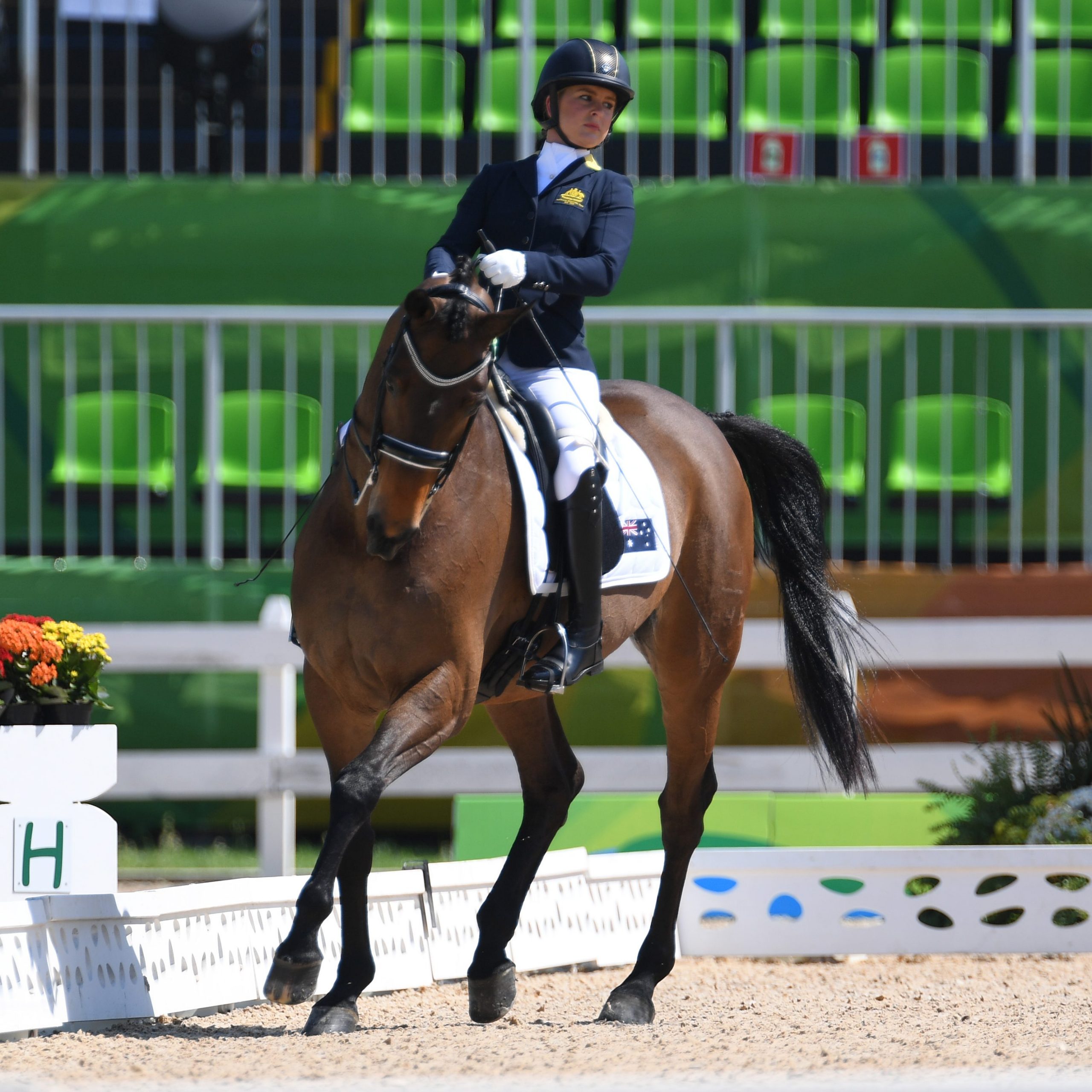 Booth places fourth at WEG image