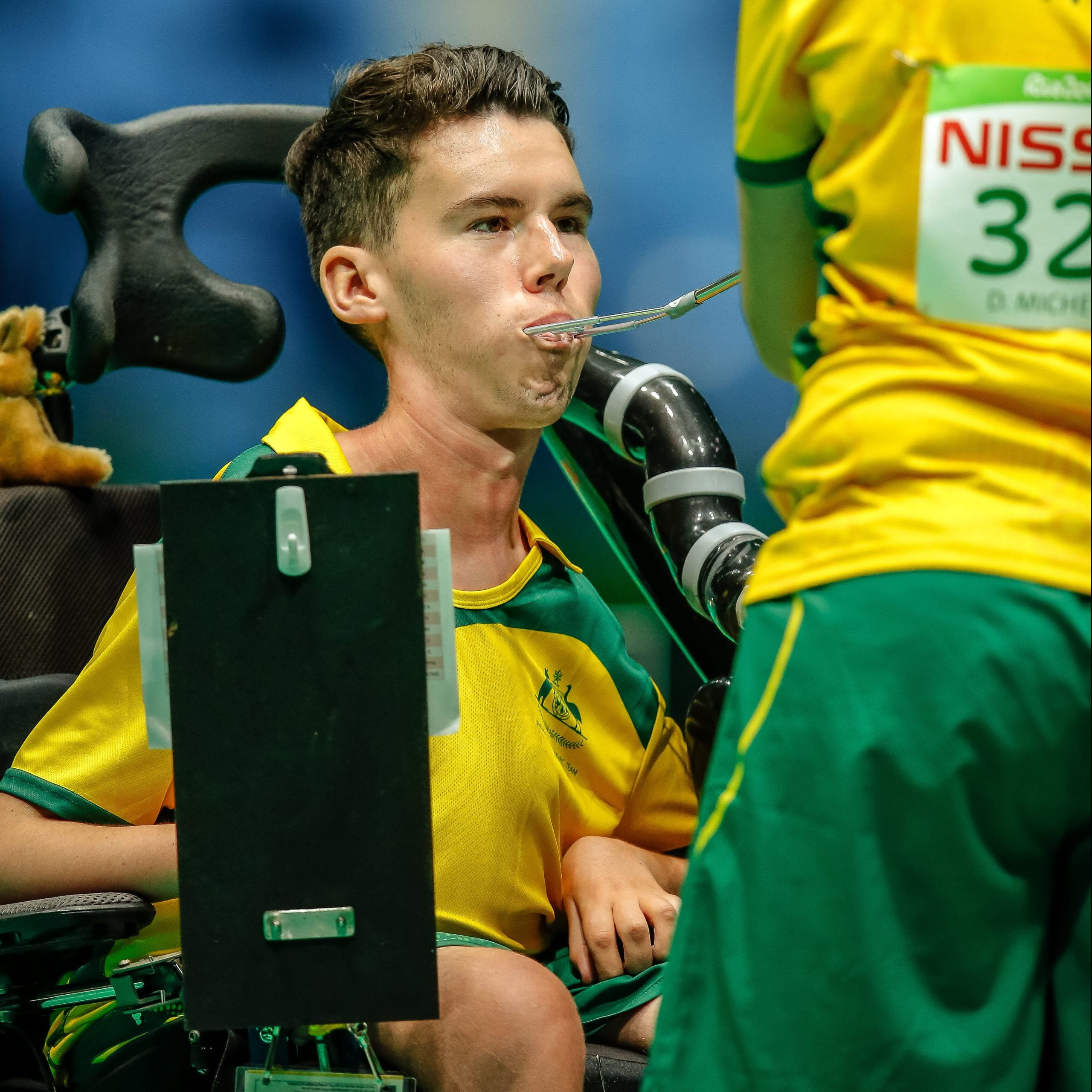 Australian boccia athlete knocked out of competition image