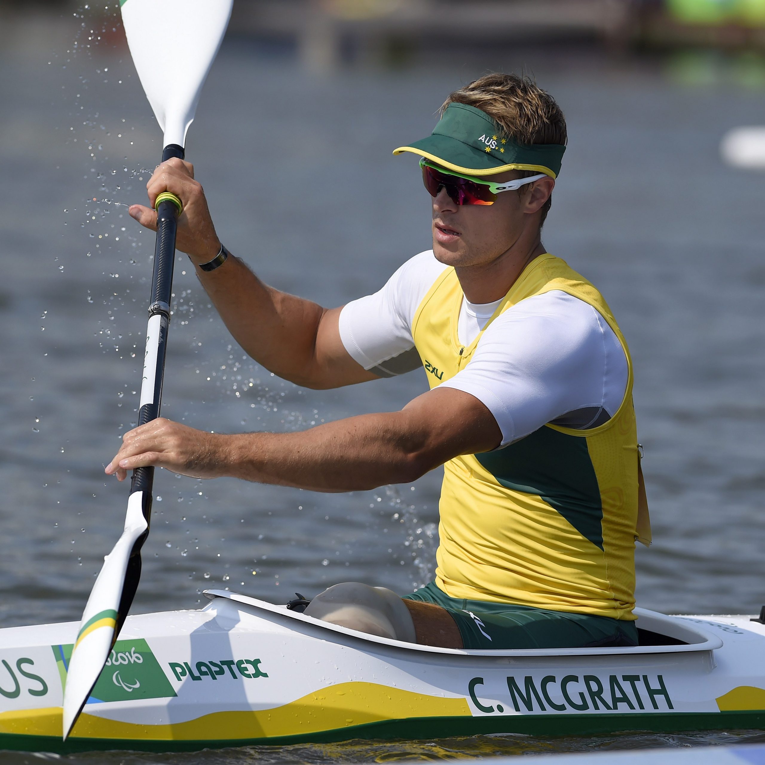 Flatwater champion McGrath tests himself against rapids image