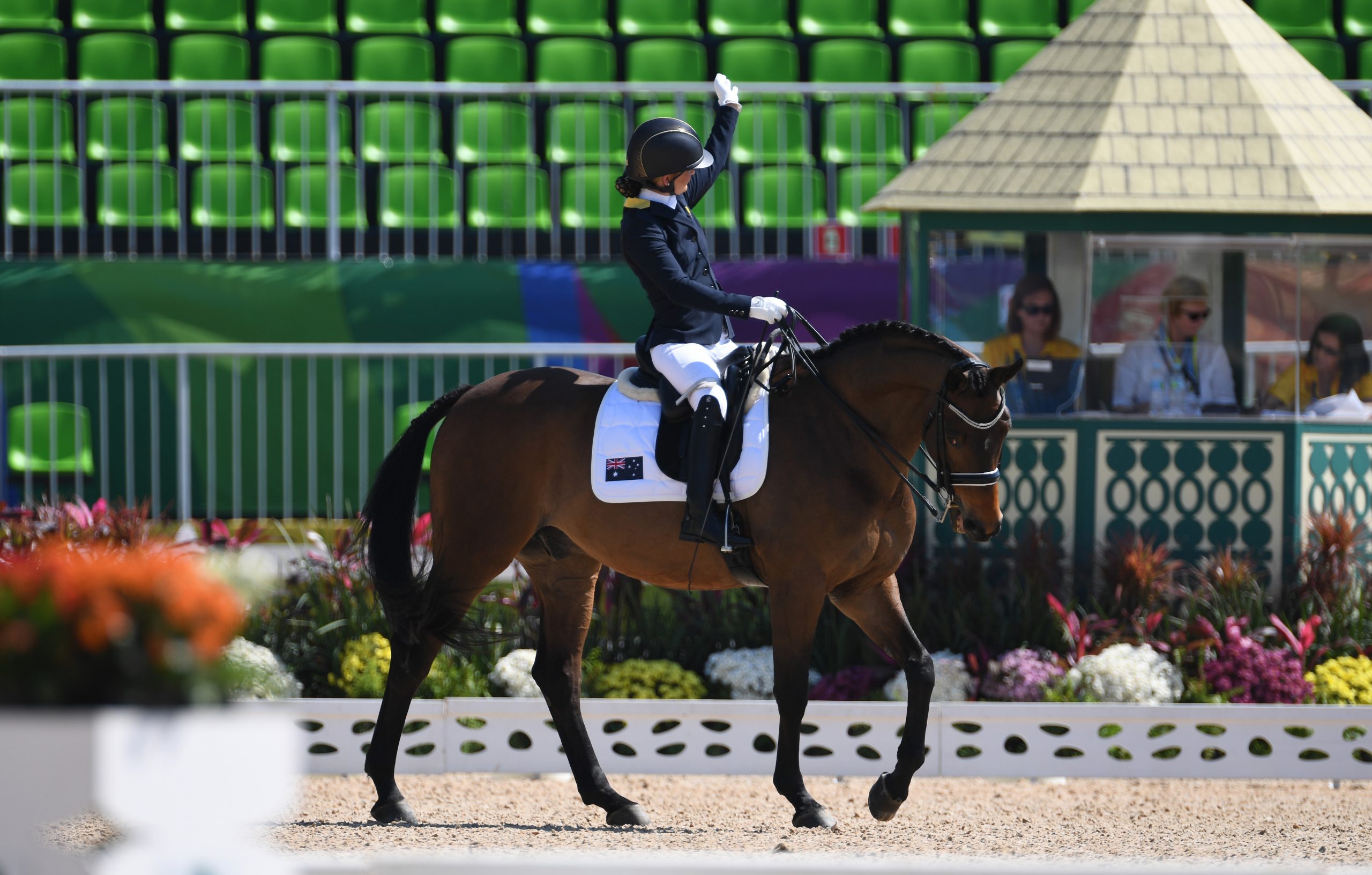 Para-equestrian athletes shine at Dressage Festival image