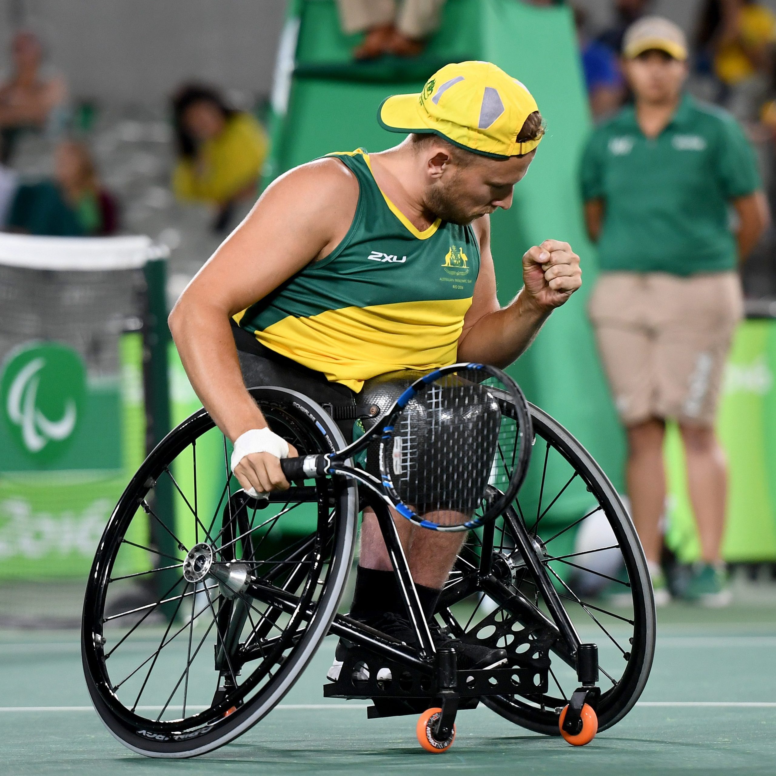 Alcott to meet Wagner in quad singles final image