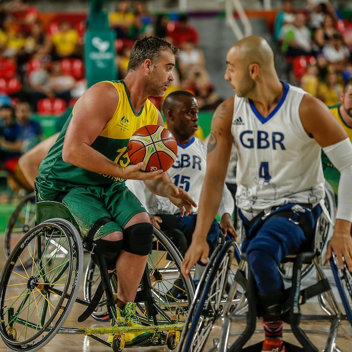 Red Dust Heelers get amongst the Invictus Games action image