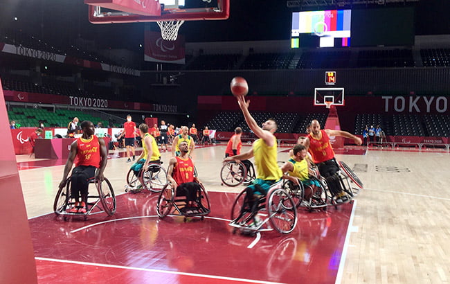 Rollers Gain Precious Court Time Before Games Opener image