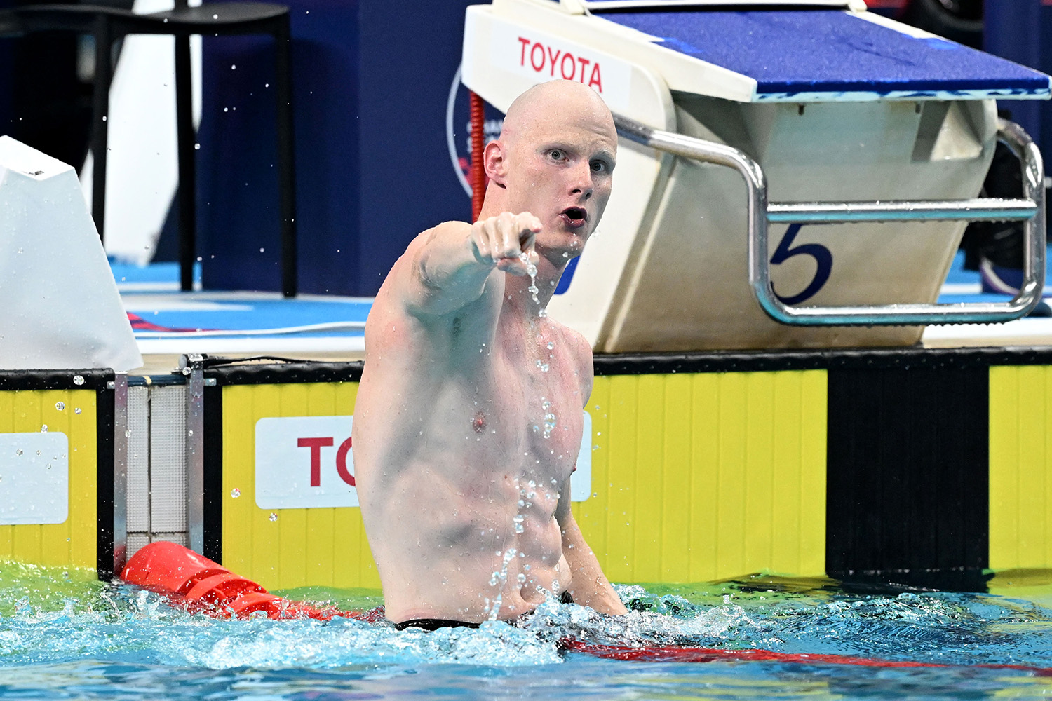 Paralympic Champions Complete Sprint Sweep At World Swimming Titles image