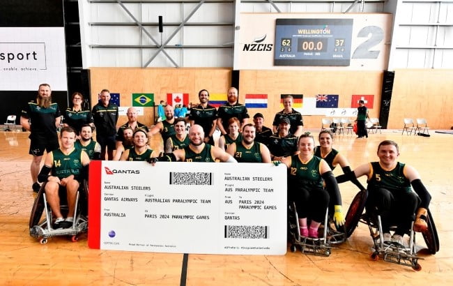 QUALIFIED: Australian Steelers Claim Paris 2024 Boarding Pass image